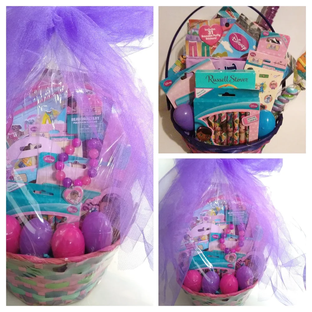 Bamboo Easter Gift Basket